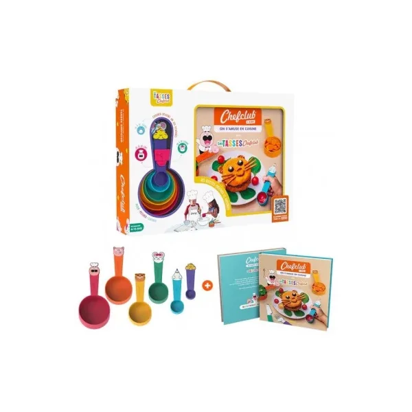 Coffret On s'amuse en cuisine Chefclub Kids | Kit + Tasses 4 ans+