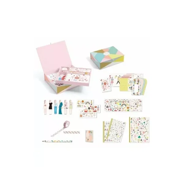 Coffret Papeterie Tinou Djeco - Set de Correspondance 6+