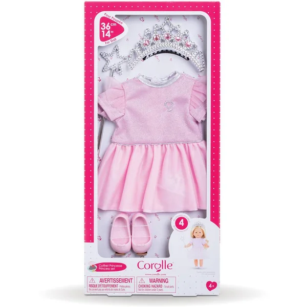 COFFRET PRINCESSE ET ACCESSOIRES POUR POUPEE 36 CM - COROLLE MA COROLLE