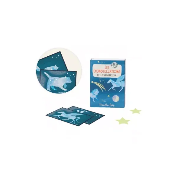 Constellations phosphorescentes de l'explorateur le jardin du moulin - Moulin Roty