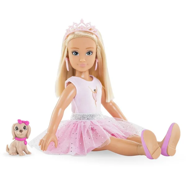 COROLLE GIRLS - POUPEE COFFRET VALENTINE BALLERINE 28 CM