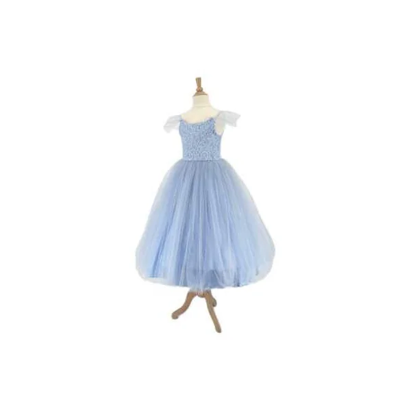 Costume Princesse Eva Labay - Robe de Bal de Créateur 5-7 ans
