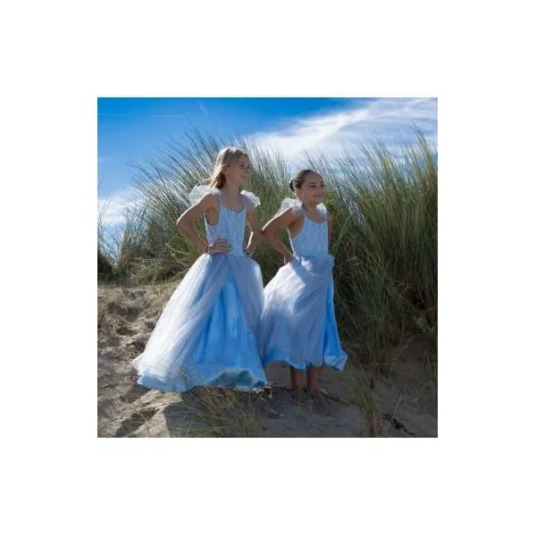 Costume Princesse Eva Labay - Robe de Bal de Créateur 5-7 ans