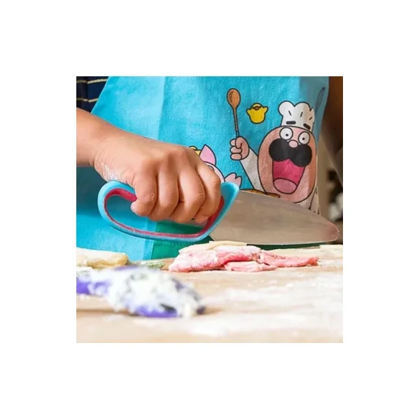 Couteau du Chef Chefclub Kids Bleu & Rouge | Sécurité dès 7 ans