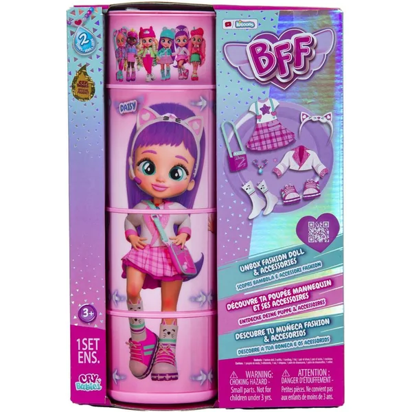 CRY BABIES - POUPEE BEST FRIENDS FOR EVER - DAISY - 20 CM