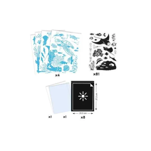 Cyanotype Outremer - Djeco - Activité créative