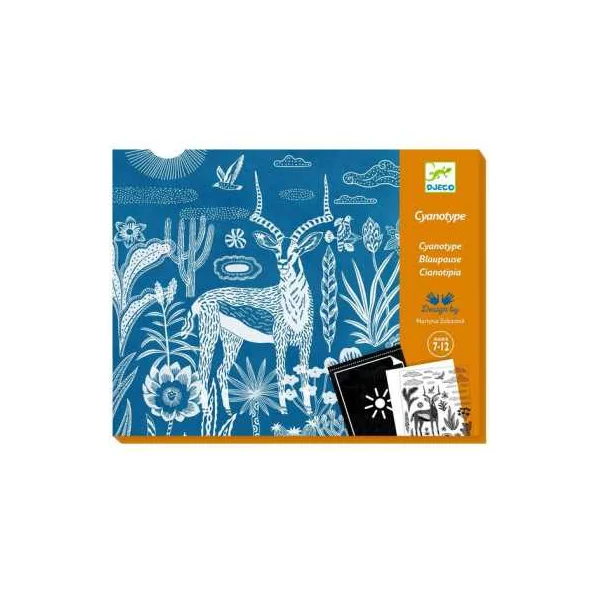 Cyanotype Savane nocturne - Djeco - Activité créative