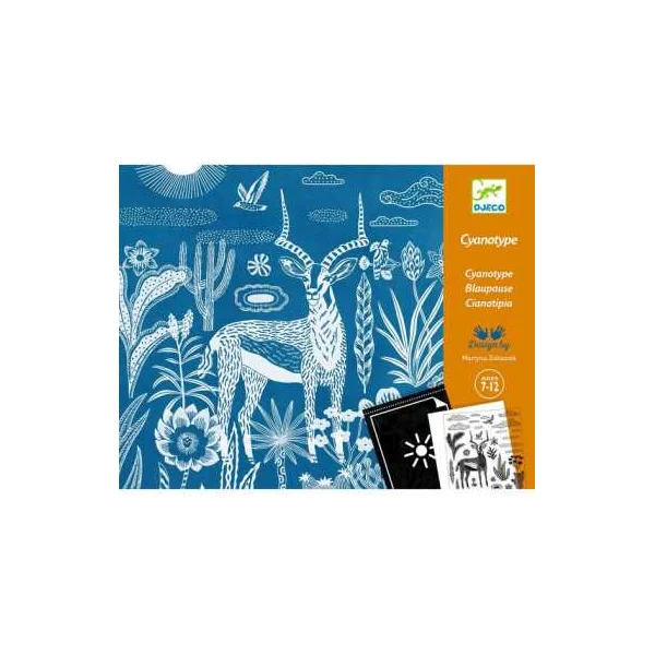 Cyanotype Savane nocturne - Djeco - Activité créative