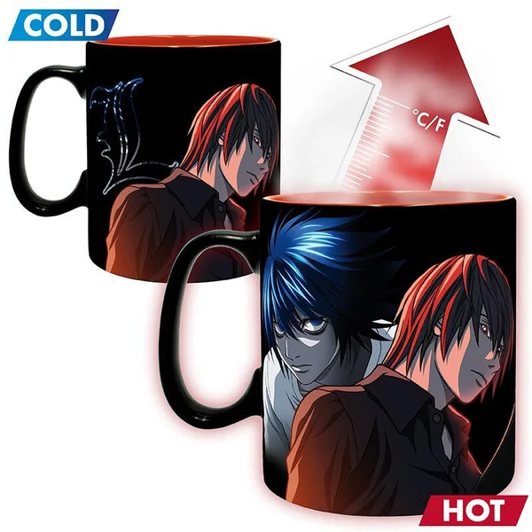 DEATH NOTE - MUG HEAT CHANGE - 460 ML - L & LIGHT - BOITE CARTON X2