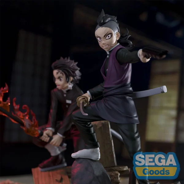 Demon Slayer - Figurine - Tanjiro Kamado & Genya Shinazugawa - Swordsmith Village Arc - Xross Link Figure