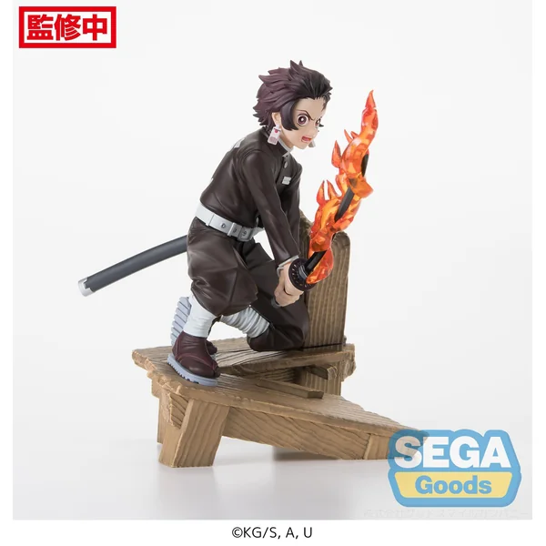 Demon Slayer - Figurine - Tanjiro Kamado & Genya Shinazugawa - Swordsmith Village Arc - Xross Link Figure