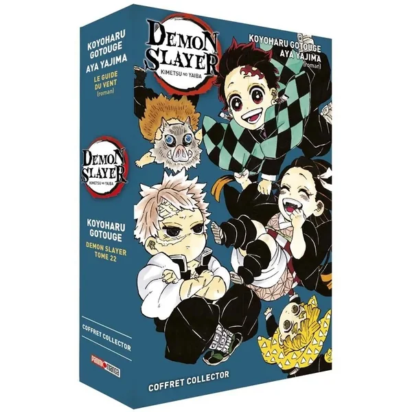 Demon Slayer - Kimetsu No Yaiba - Coffret Collector Tome 22 + Roman n°3