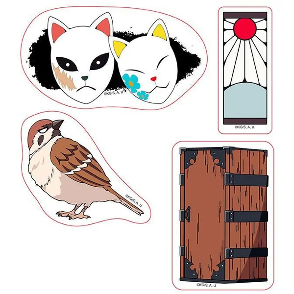 DEMON SLAYER - PACK GOBELET AVEC PAILLE 470ML ET ACRYL® ET STICKERS