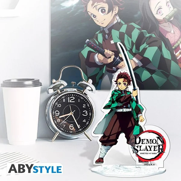 DEMON SLAYER - PACK GOBELET AVEC PAILLE 470ML ET ACRYL® ET STICKERS