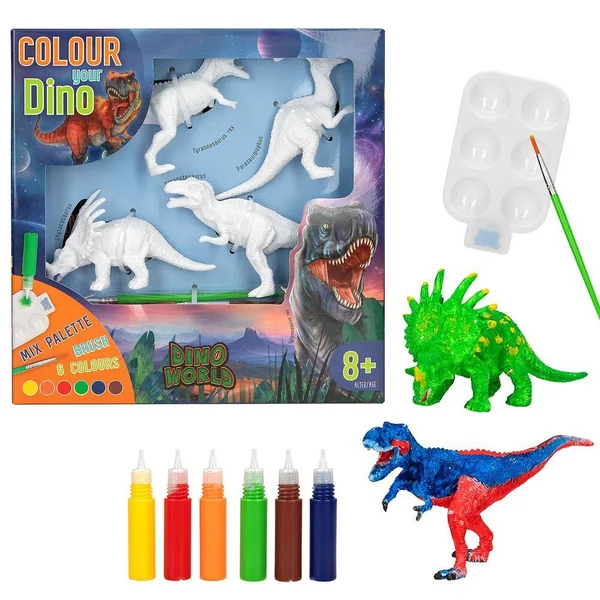 DINO WORLD DIY COLORE TON DINO