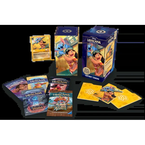 Disney Lorcana : Coffret cadeau Lilo Chapitre 7 – L’Île d’Archazia FR