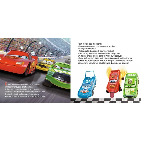 DISNEY PIXAR - CARS - MON HISTOIRE A ECOUTER - L'HISTOIRE DU FILM - LIVRE CD