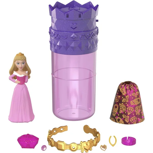 DISNEY PRINCESS - MINI POUPEE COLOR REVEAL ROYAL V4