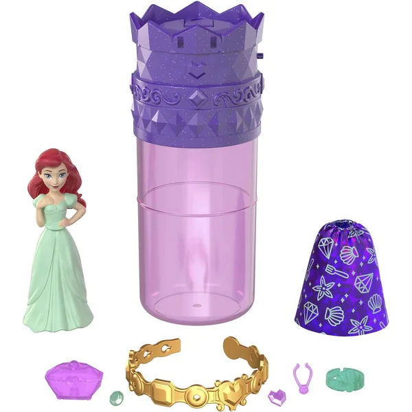 DISNEY PRINCESS - MINI POUPEE COLOR REVEAL ROYAL V4