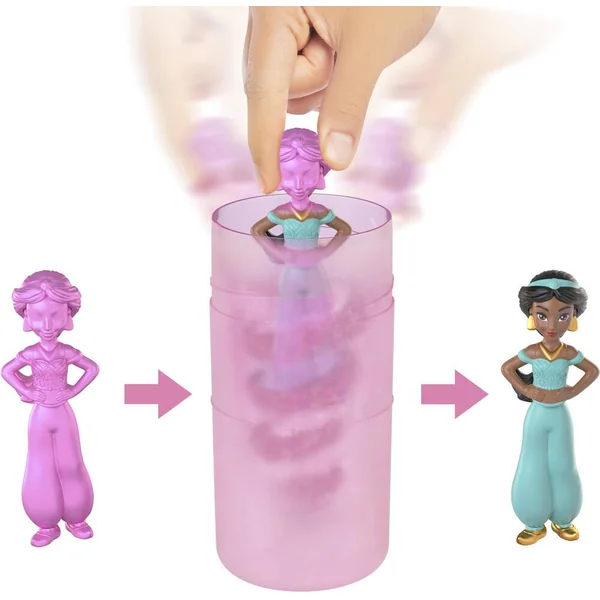 DISNEY PRINCESS - MINI POUPEE COLOR REVEAL ROYAL V4