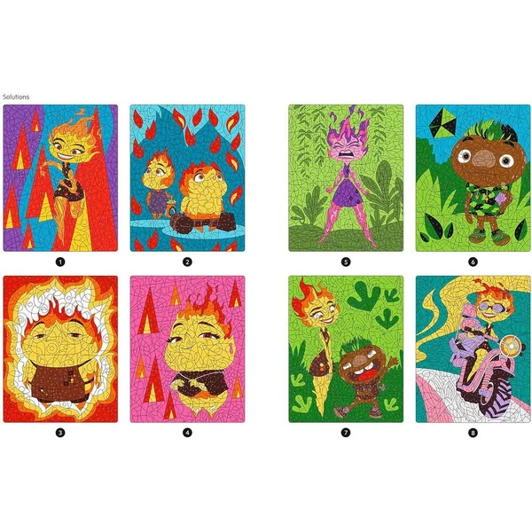 DISNEY PRINCESSES - ELEMENTAIRE - COLORIAGES MAGIQUES - MYSTERES