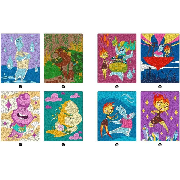 DISNEY PRINCESSES - ELEMENTAIRE - COLORIAGES MAGIQUES - MYSTERES