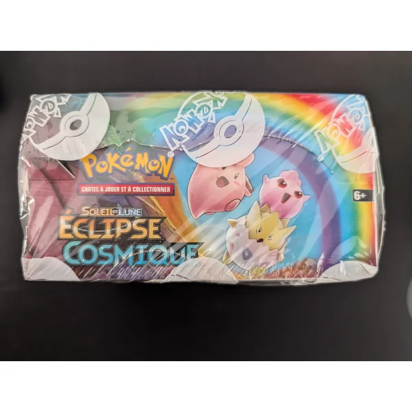 Display de 36 Boosters Pokémon Eclipse Cosmique SL 12