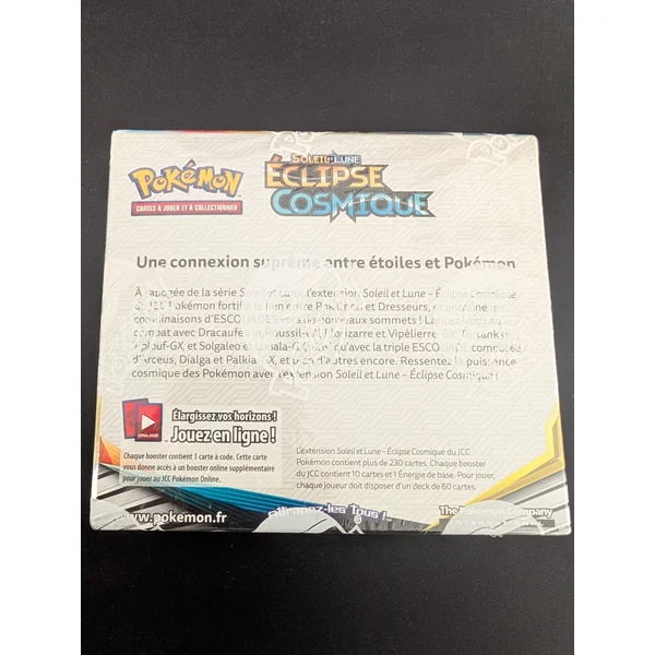 Display de 36 Boosters Pokémon Eclipse Cosmique SL 12