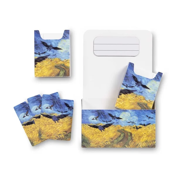 Double Deck Box Corvaillus Pokemon x Van Gogh Museum