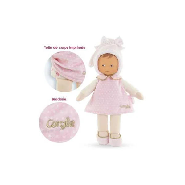 Doudou Miss Rêve d'Étoiles Corolle | Ma première poupée dès 0 mois