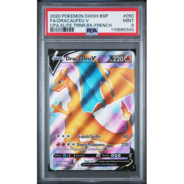 Dracaufeu Promo Full Art SWSH050 – PSA 9