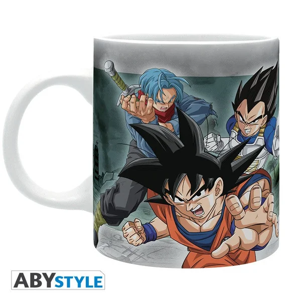 Dragon Ball Super - Mug - Goku Vegeta Trunks vs Black Goku & Zamasu