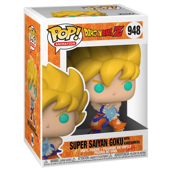 Dragon Ball Z - Figurine Pop! - Son Goku Super Saiyan Kamehameha - n° 948