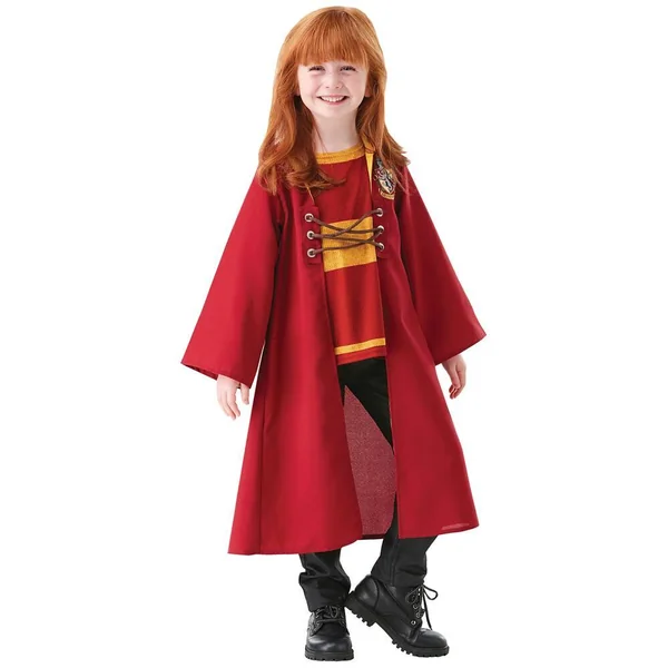 DÉGUISEMENT HARRY POTTER QUIDDITCH TOP & CAPE - TAILLE 9 - 10 ANS XL