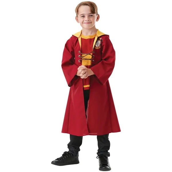 DÉGUISEMENT HARRY POTTER QUIDDITCH TOP & CAPE - TAILLE 9 - 10 ANS XL
