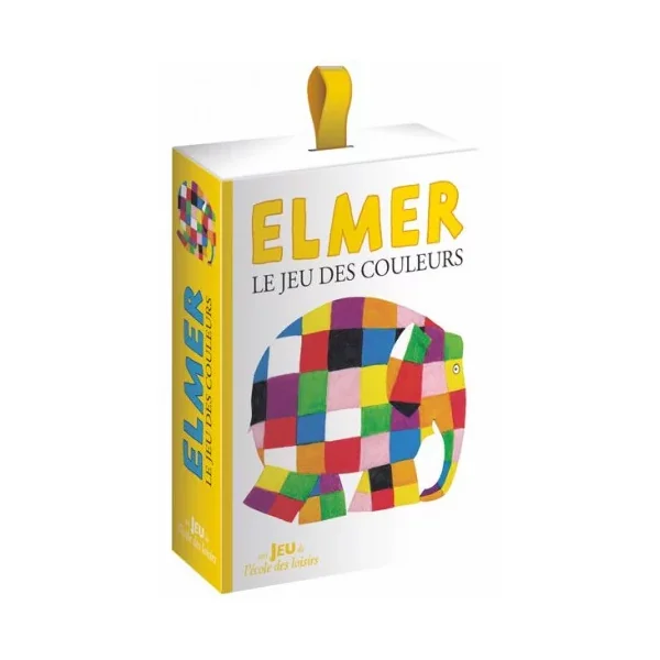 Elmer, le jeu des couleurs | L'école des loisirs | Jeu 3-6 ans