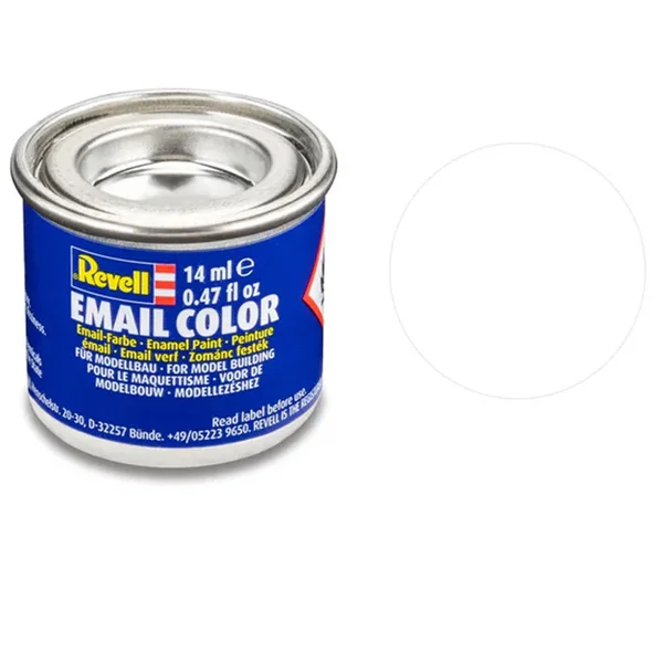 Email Couleur Email Mat "Blanc" (RAL 9001) 14ml - Revell