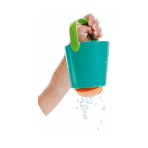 Ensemble de seaux colorés - jouets de bain Hape - LaPouleAPois.fr