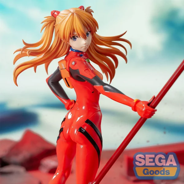 Evangelion : 3.0+1.0 - Thrice Upon a Time - Figurine - Asuka Shikinami Langley - Spear of Longinus - Luminasta