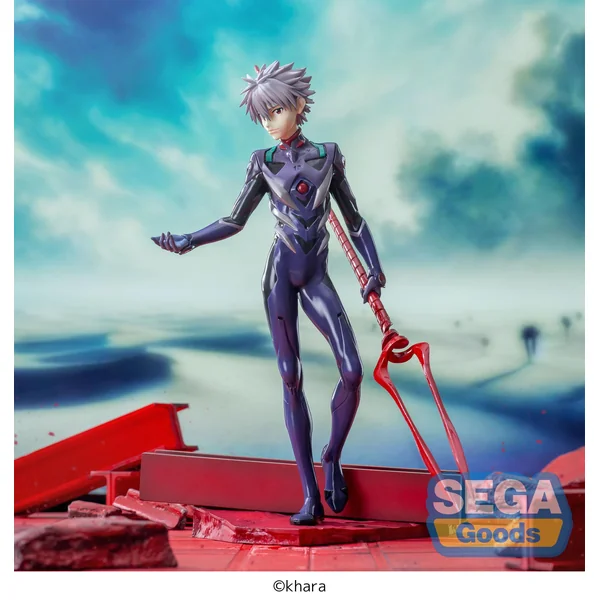 Evangelion : 3.0+1.0 - Thrice Upon a Time - Figurine - Kaworu Nagisa - Spear of Longinus - Luminasta