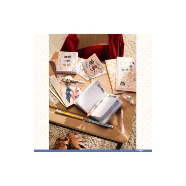 Feutre Magique Lucille Djeco - Stylo à Encre Invisible et Lampe UV