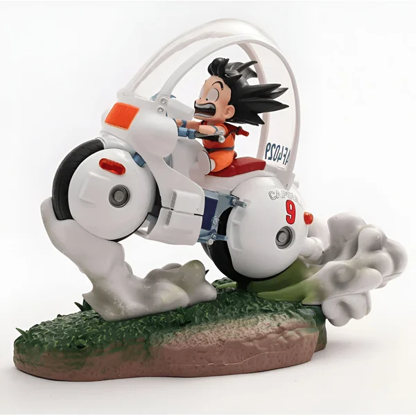 Figurine Dragon Ball Goku Moto Capsule Corp.