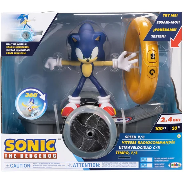 Figurine Skate R/C Sonic 2, le film - Jakks Pacific