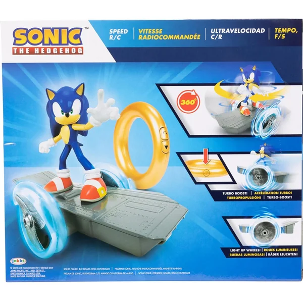 Figurine Skate R/C Sonic 2, le film - Jakks Pacific