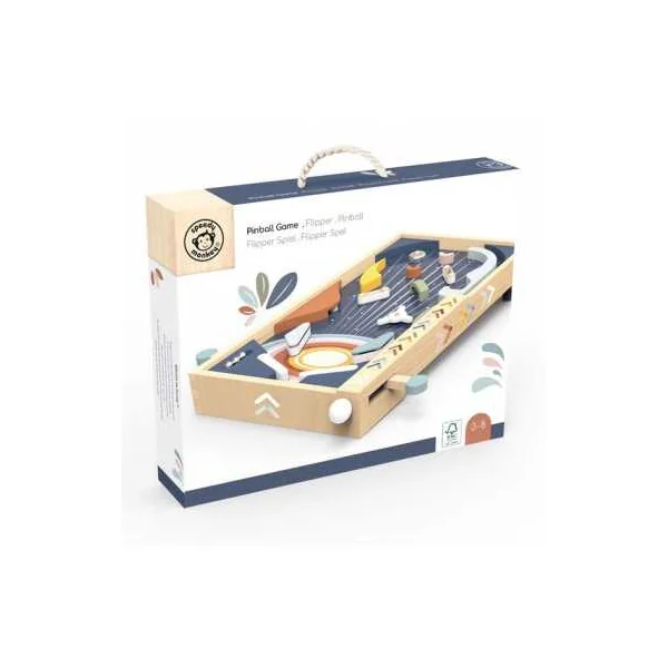 Flipper en Bois pour Enfant Speedy Monkey | Jeu d'Adresse et Réflexe