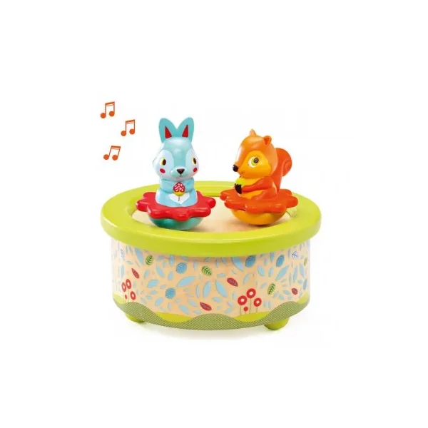 Friends Melody - Djeco - Boîte à Musique Magnétique Bébé