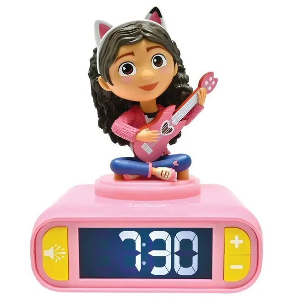 GABBY ET LA MAISON MAGIQUE - REVEIL DIGITAL AVEC VEILLEUSE ET EFFETS SONORES