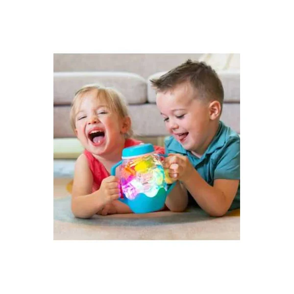 Glo Pals Bleu - Bocal de Jeu Sensoriel | Éveil et Magie d'Eau