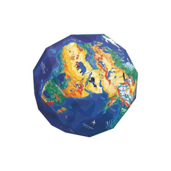 Globe 3D Notre Planète Poppik - Maquette à Construire dès 8 ans