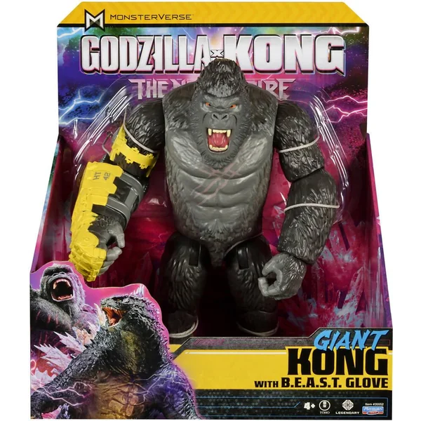 GODZILLA X KONG 2 - FIGURINE GEANTE ARTICULEE DE 28 CM - KONG